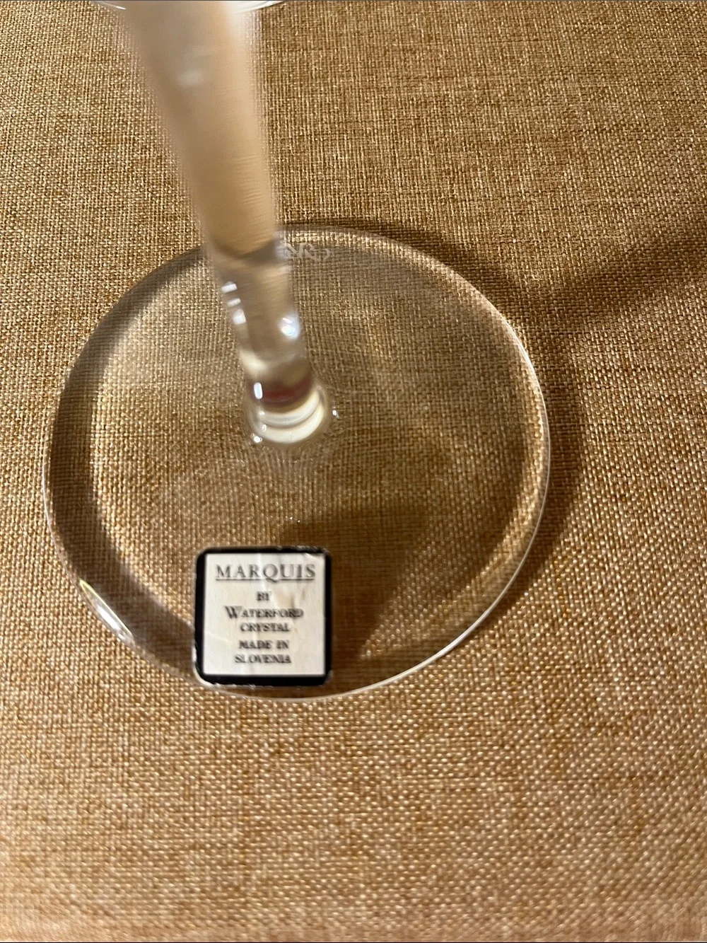 Waterford Crystal Marquis Cut Stemware Pair